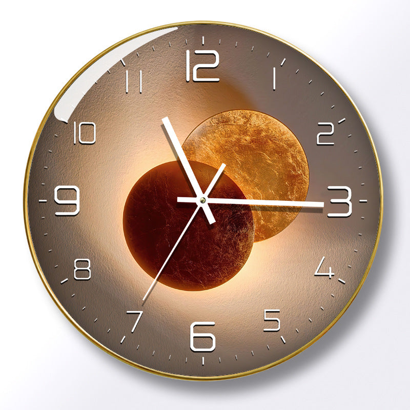 Custom Light Luxury Clock