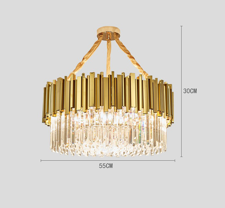 Modern Luxe LED Chandelier