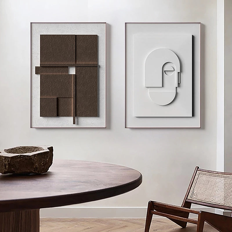 Modern Geometric Canvas Art