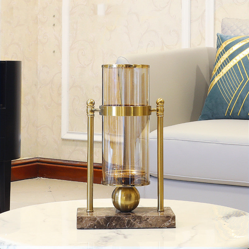 Luxe Marble Vase & Candleholder