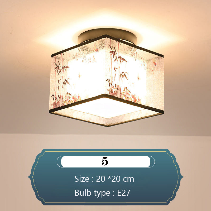 Modern Fabric Ceiling Light