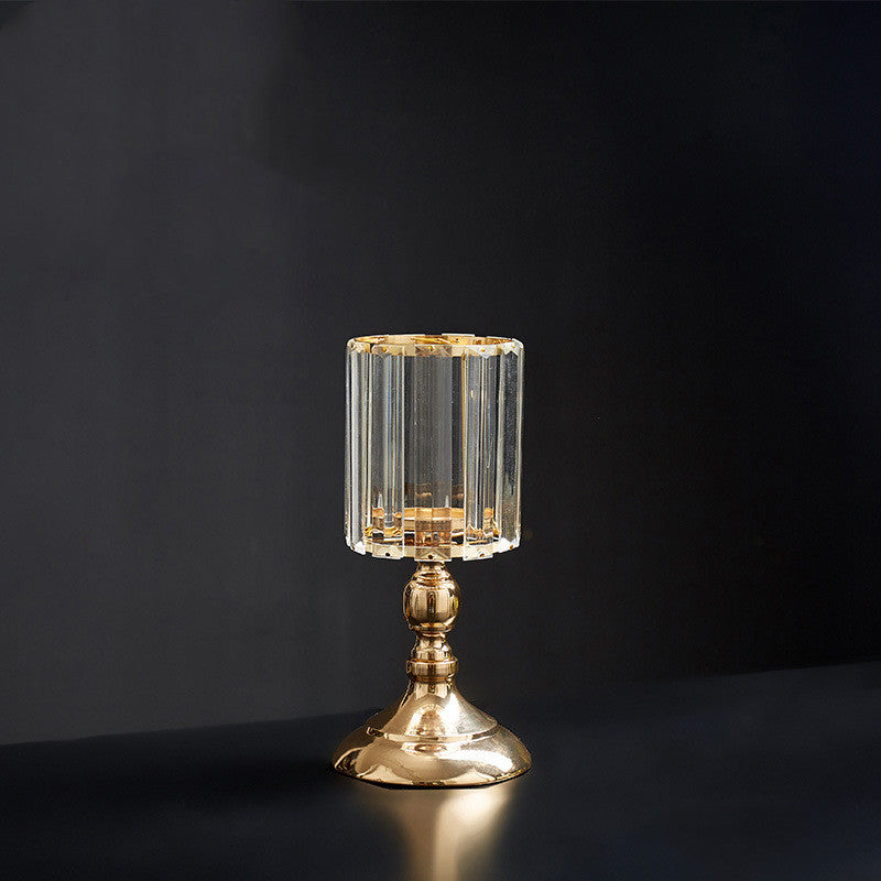 Luxe Crystal Candle Holder