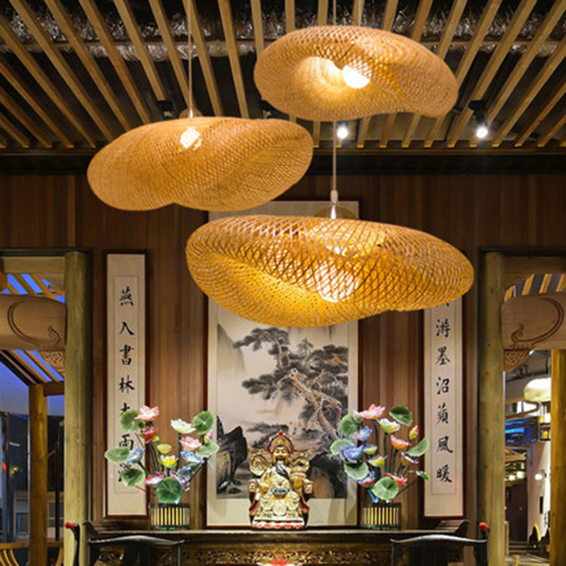 Zen Bamboo Tea Room Light