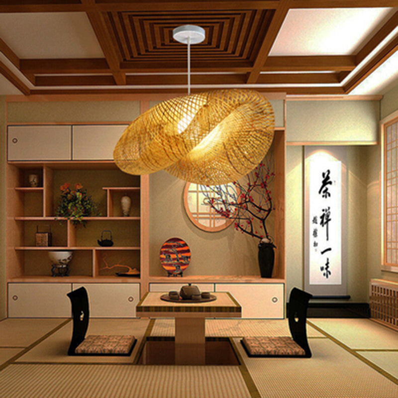 Zen Bamboo Tea Room Light