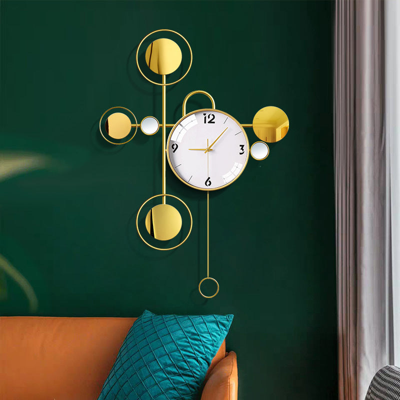 Modern Metal Wall Clock