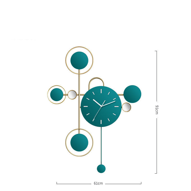 Modern Metal Wall Clock