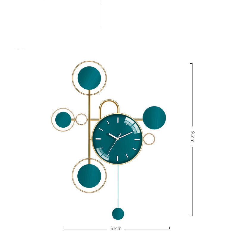 Modern Metal Wall Clock