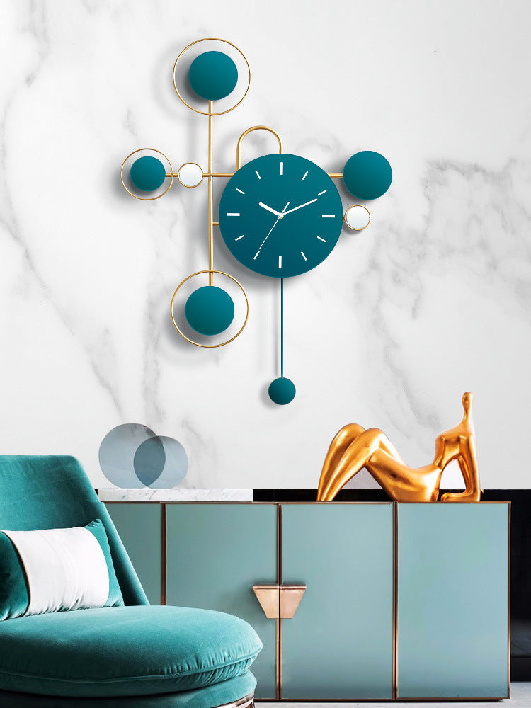 Modern Metal Wall Clock