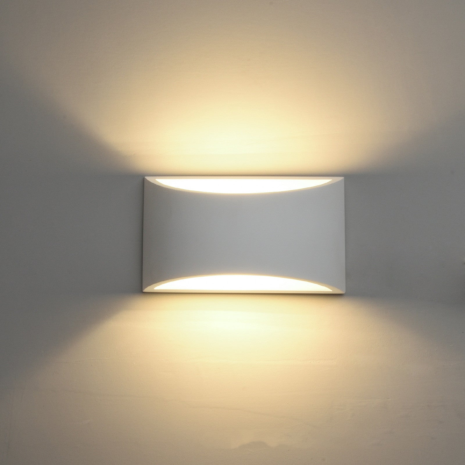 Modern Plaster Wall Sconce