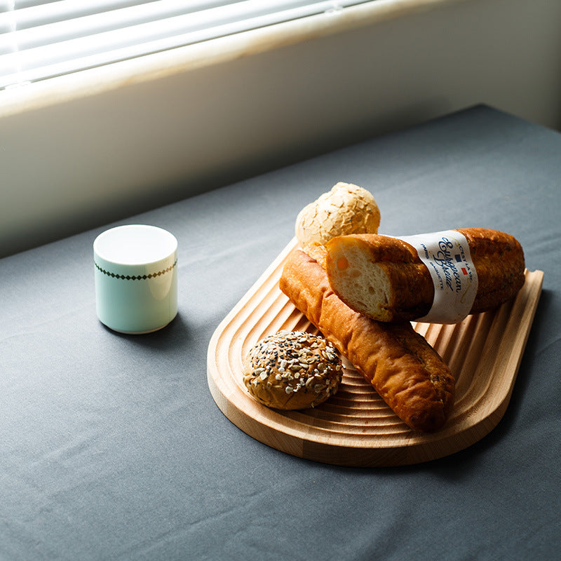 Geometric Beechwood Tray