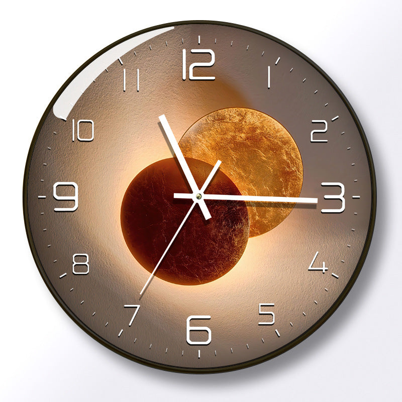 Custom Light Luxury Clock