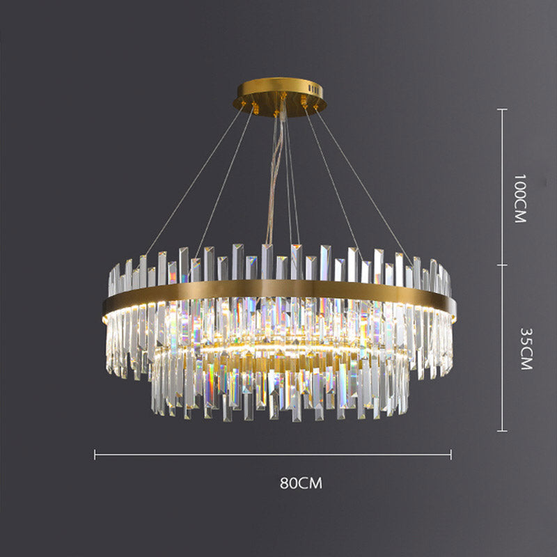 French Crystal Chandelier Luxury Modern