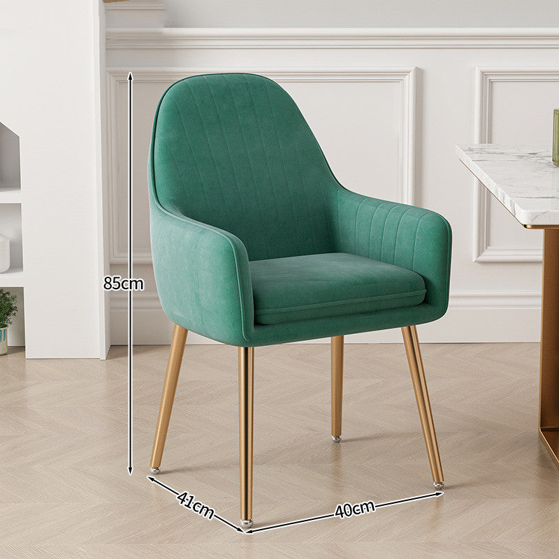 Luxe Iron Chair Modern Comfort