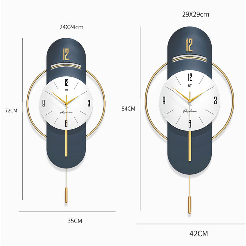 Modern Luxe Silent Wall Clock