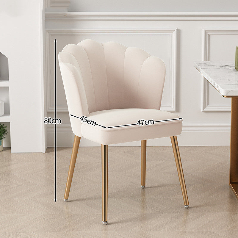 Luxe Iron Chair Modern Comfort