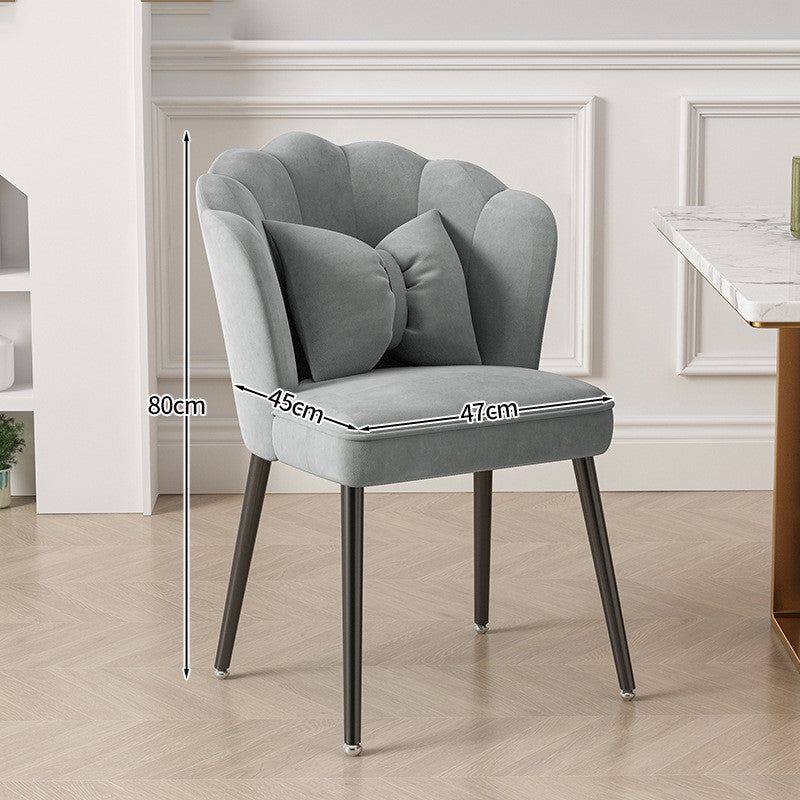 Luxe Iron Chair Modern Comfort