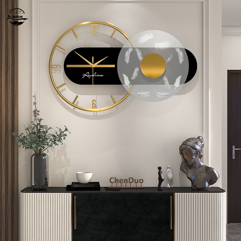 Modern Light-Up Wall Clock