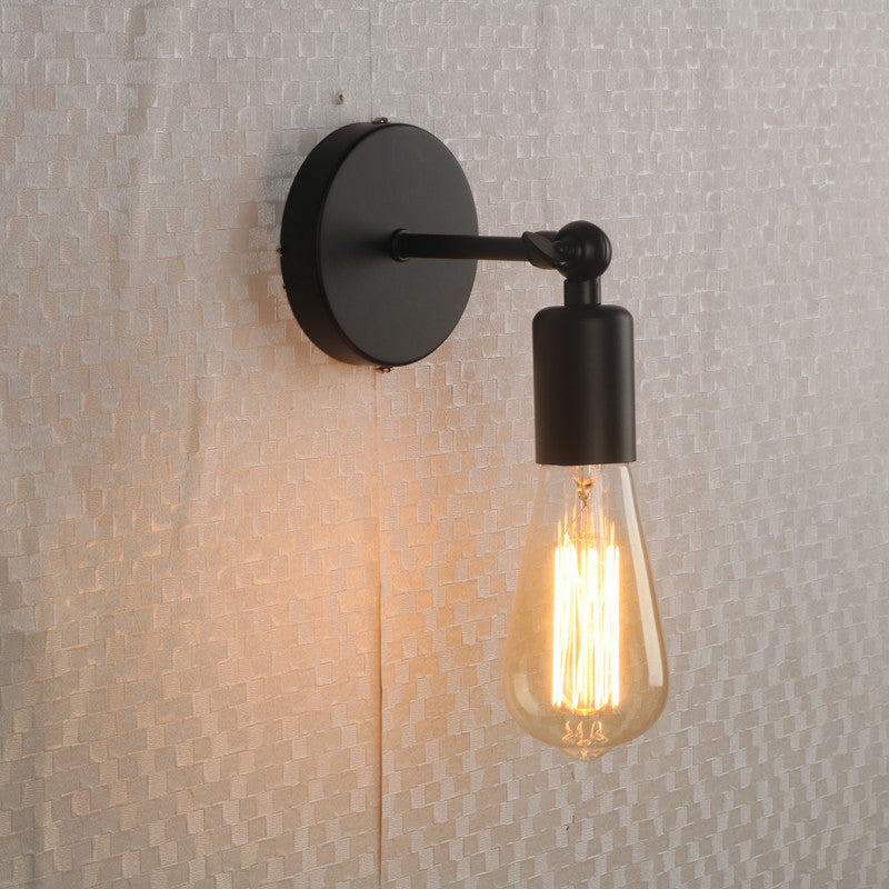 Industrial Black Wall Sconce