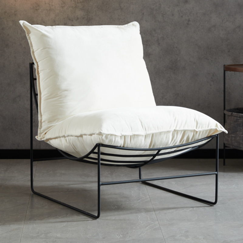 Luxe Iron Chair Modern Comfort