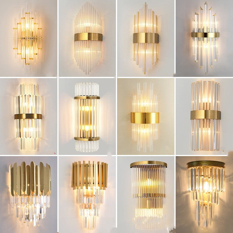 Crystal Light Luxury Wall Sconce