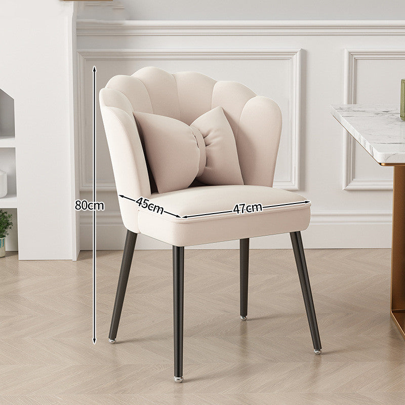 Luxe Iron Chair Modern Comfort