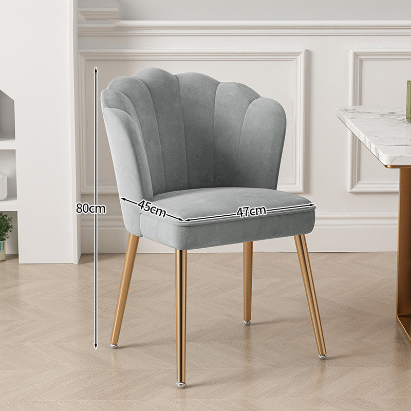 Luxe Iron Chair Modern Comfort