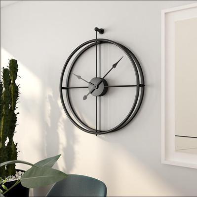 Industrial Iron Wall Clock