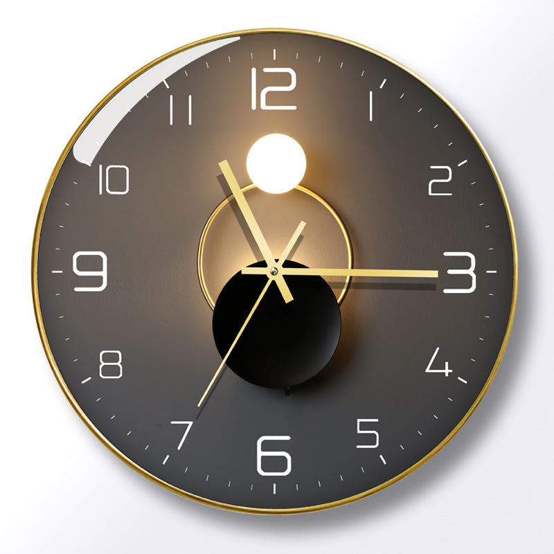 Custom Light Luxury Clock