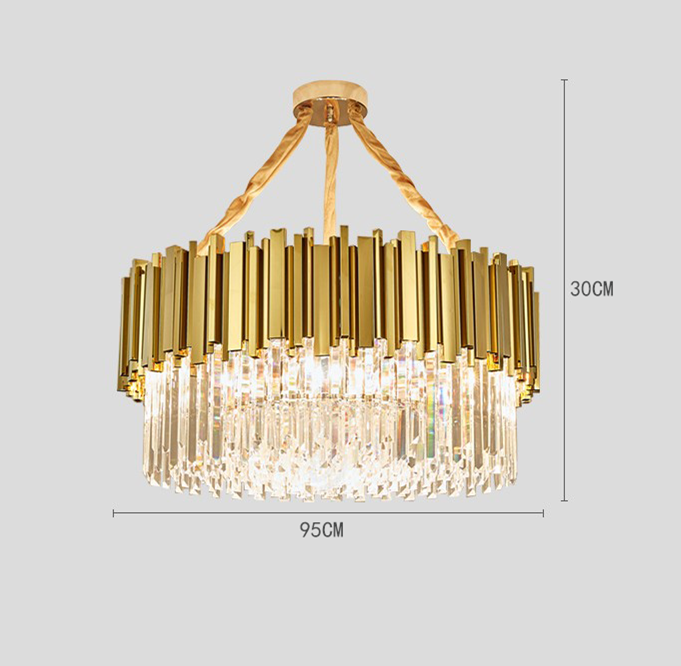 Modern Luxe LED Chandelier