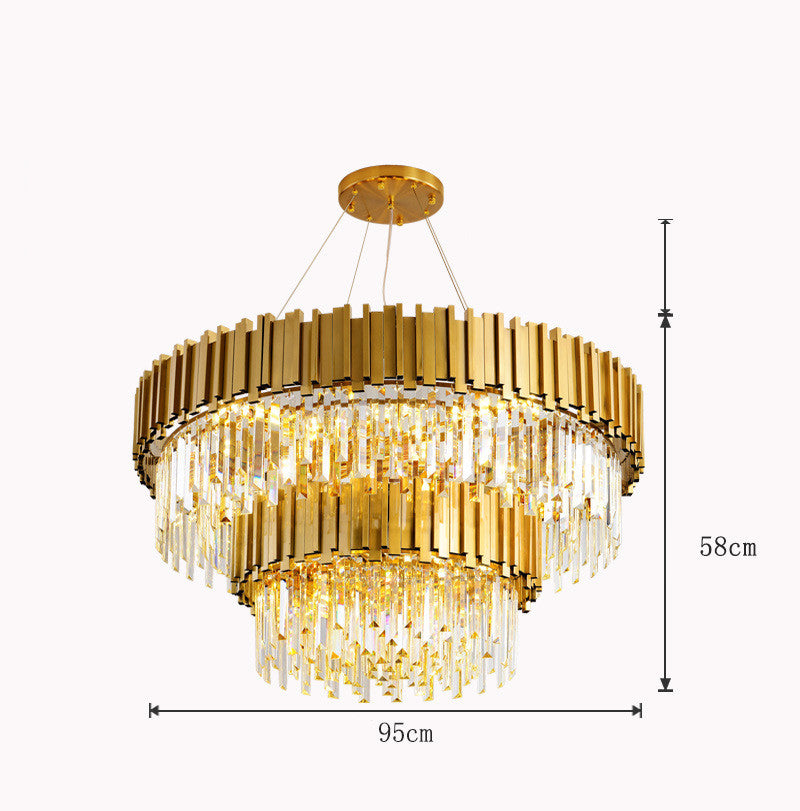 Modern Luxe LED Chandelier