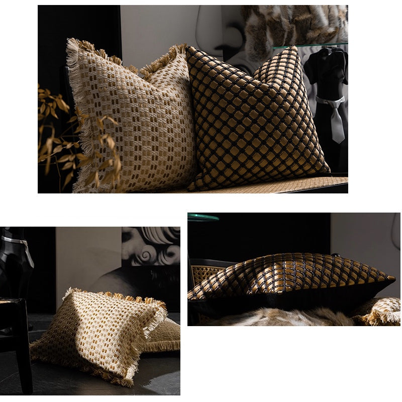 Vintage Woven Throw Pillows