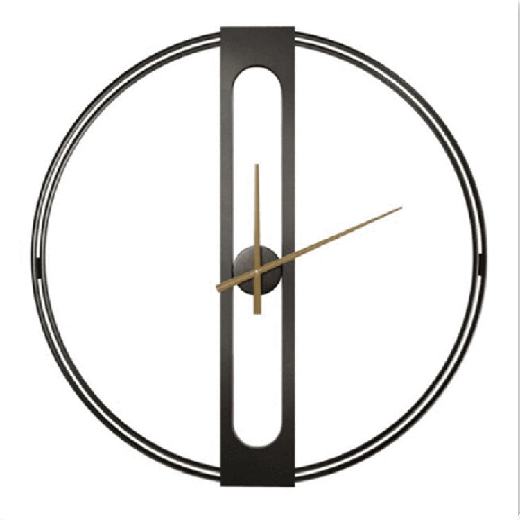 Silent Sweep Round Clock