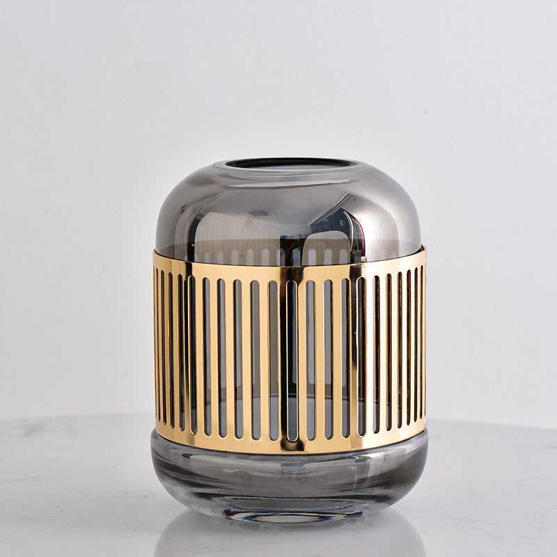 Luxury Glass & Metal Vases