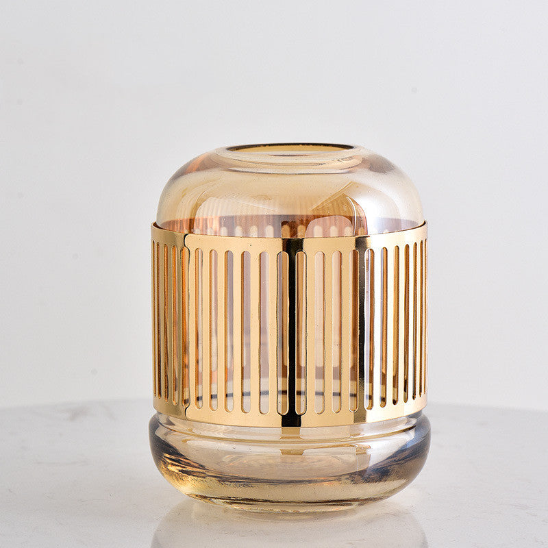 Luxury Glass & Metal Vases