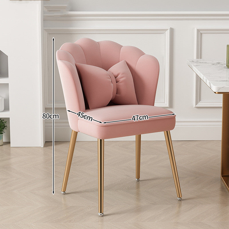 Luxe Iron Chair Modern Comfort