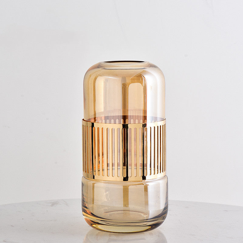 Luxury Glass & Metal Vases