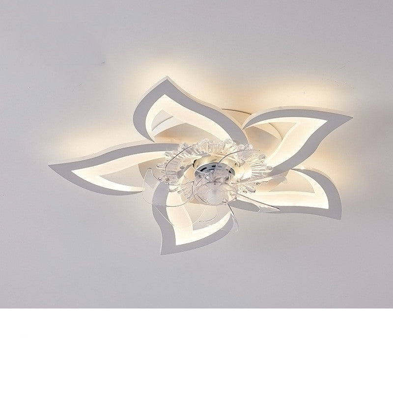 Modern Crystal Fan Light