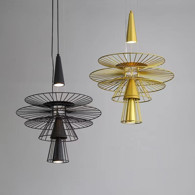 Modern Art Deco Pendant Light