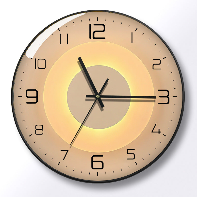 Custom Light Luxury Clock