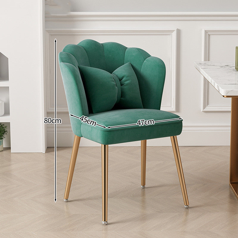 Luxe Iron Chair Modern Comfort