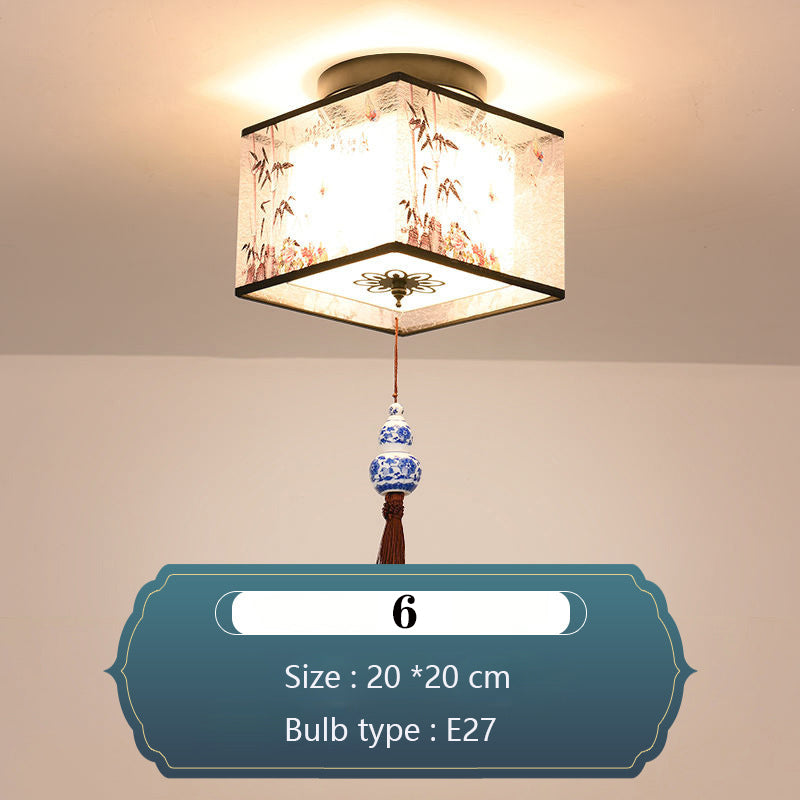 Modern Fabric Ceiling Light