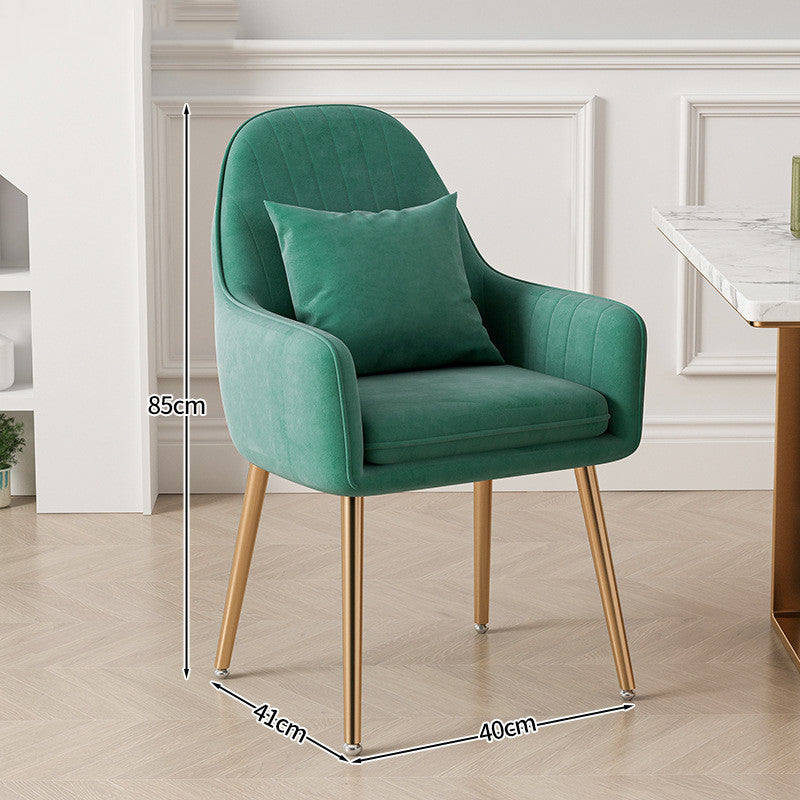 Luxe Iron Chair Modern Comfort