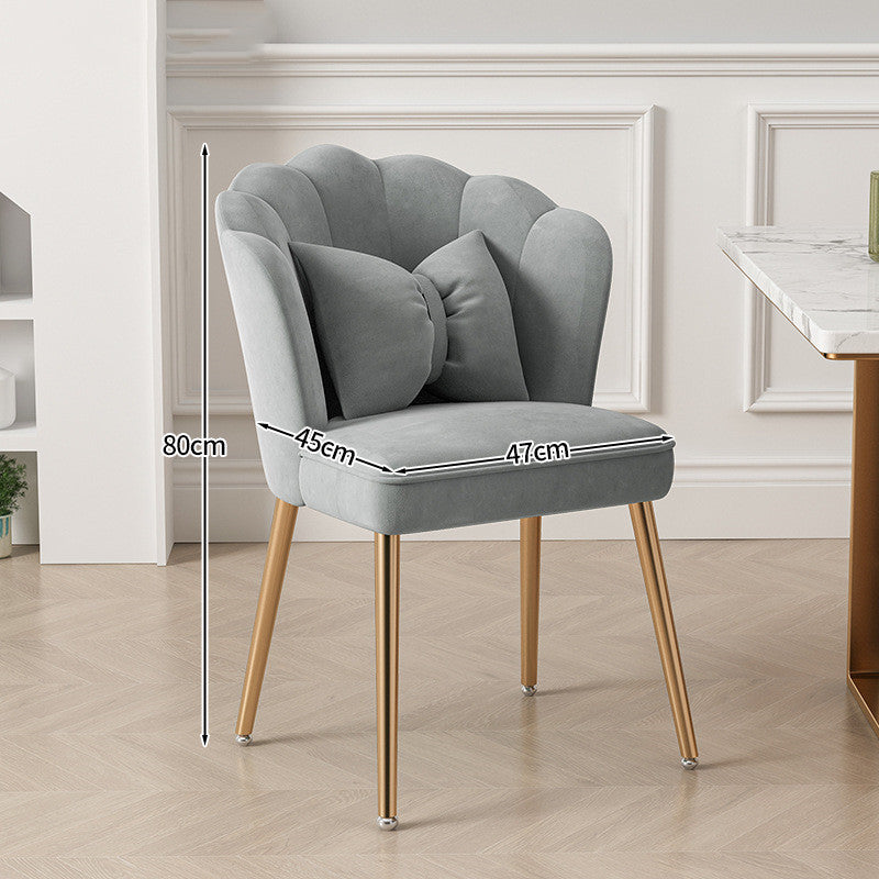 Luxe Iron Chair Modern Comfort