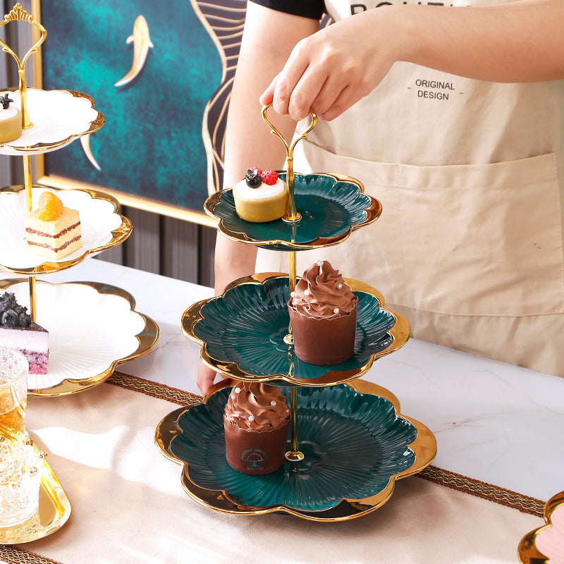 Elegant Ceramic Fruit Stand