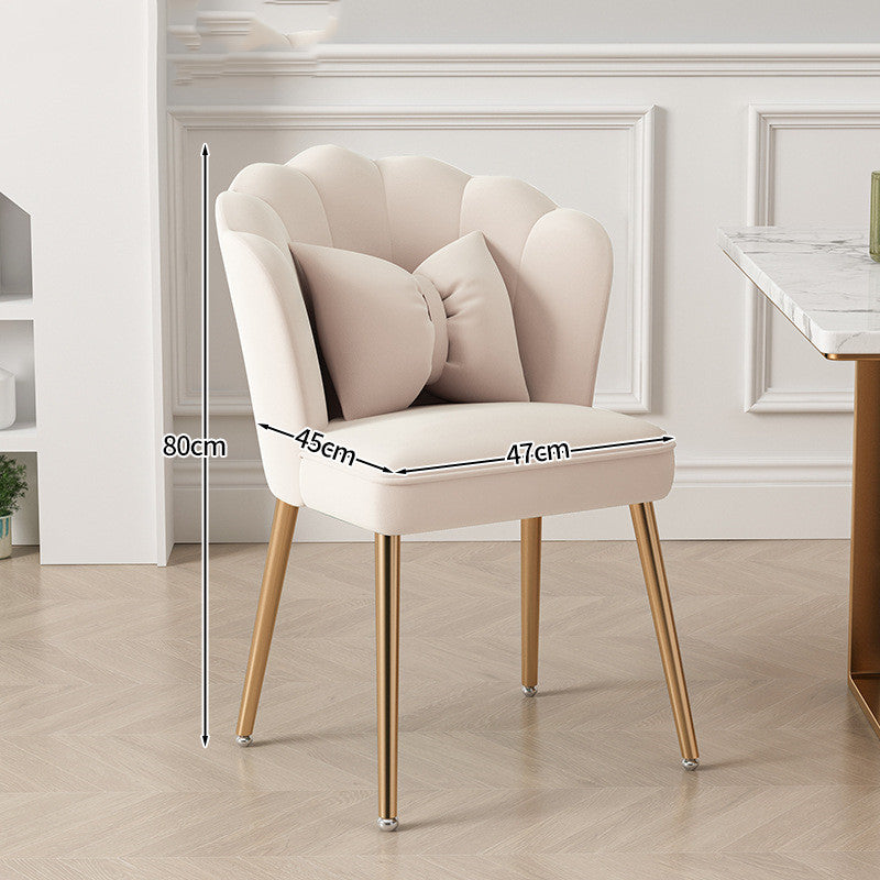 Luxe Iron Chair Modern Comfort